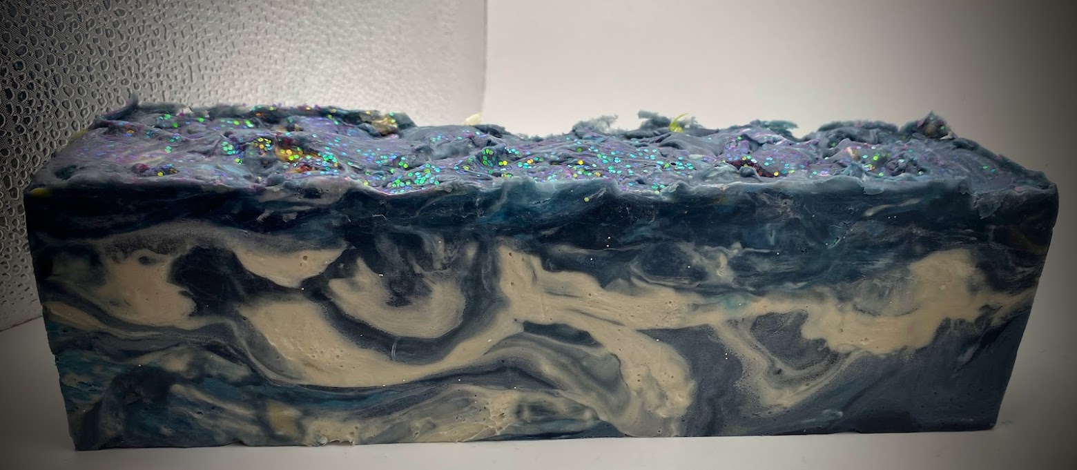 "Lake Superior" soap art. An all natural perfect bar of soap.